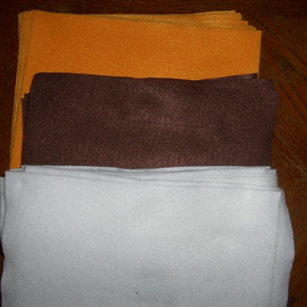 Craft Supplies--Felt--Crepe--Ribbon - Picture 2 of 5